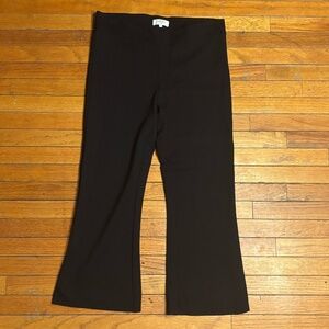 Avenue Montaigna Black Flare Pants Size 8